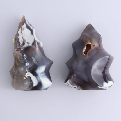Mixed Jasper, Agate, and Calcite Set of 8 - Expert Wholesale and Supplier of Wholesale Crystals & Bulk Gemstones, ["Agate","Blue Calcite","Calcite","close_70","jasper","Ocean Jasper","Orca Agate"]