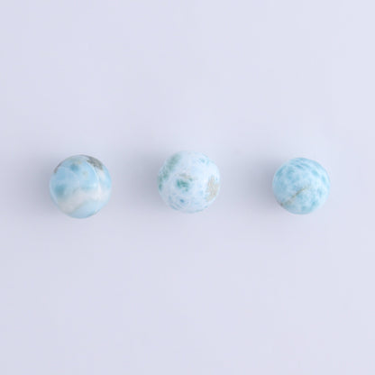 Larimar Spheres Set of 6 - Expert Wholesale and Supplier of Wholesale Crystals & Bulk Gemstones, ["Larimar","Spheres"]