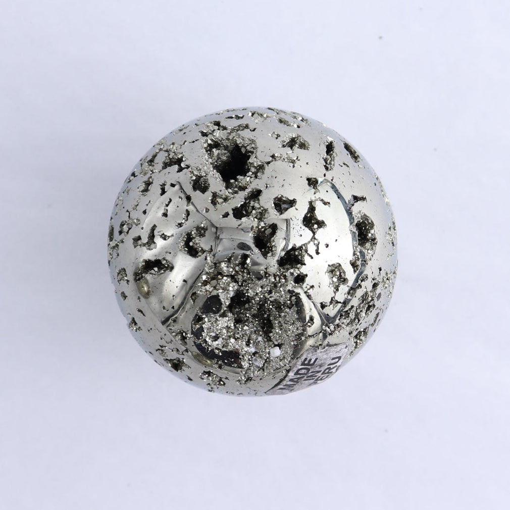 Pyrite Spheres Set of 4