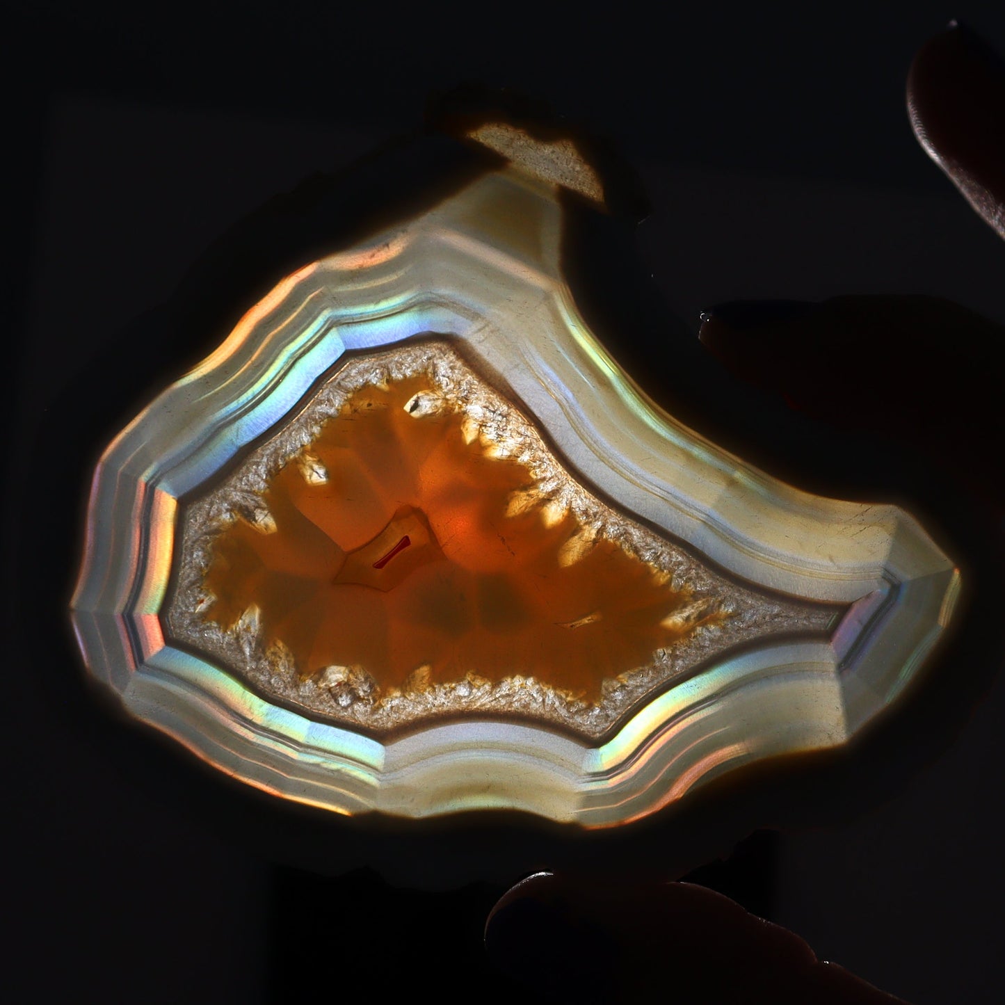 Iris Agate Slices Set of 6 - Expert Wholesale and Supplier of Wholesale Crystals & Bulk Gemstones, ["Agate","Iris Agate","Slices and Slabs"]