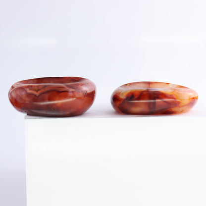 Carnelian Bowls Set of 6 - Expert Wholesale and Supplier of Wholesale Crystals & Bulk Gemstones, ["Bowls","carnelian","Madagascar"]