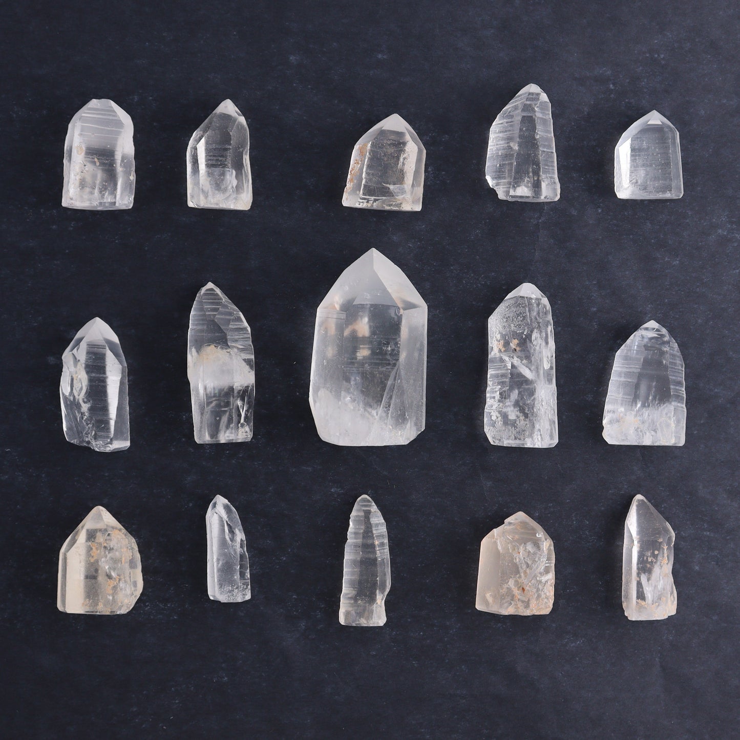 Lemurian Cut Bases Set of 15 - Expert Wholesale and Supplier of Wholesale Crystals & Bulk Gemstones, ["Brazil","Cut Base","Lemurian"]