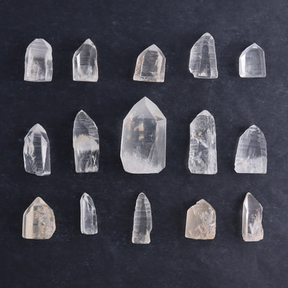 Lemurian Cut Bases Set of 15 - Expert Wholesale and Supplier of Wholesale Crystals & Bulk Gemstones, ["Brazil","Cut Base","Lemurian"]