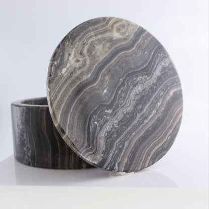 Onyx Basket Set of 2 - Expert Wholesale and Supplier of Wholesale Crystals & Bulk Gemstones, ["Baskets","Mexico","onyx"]