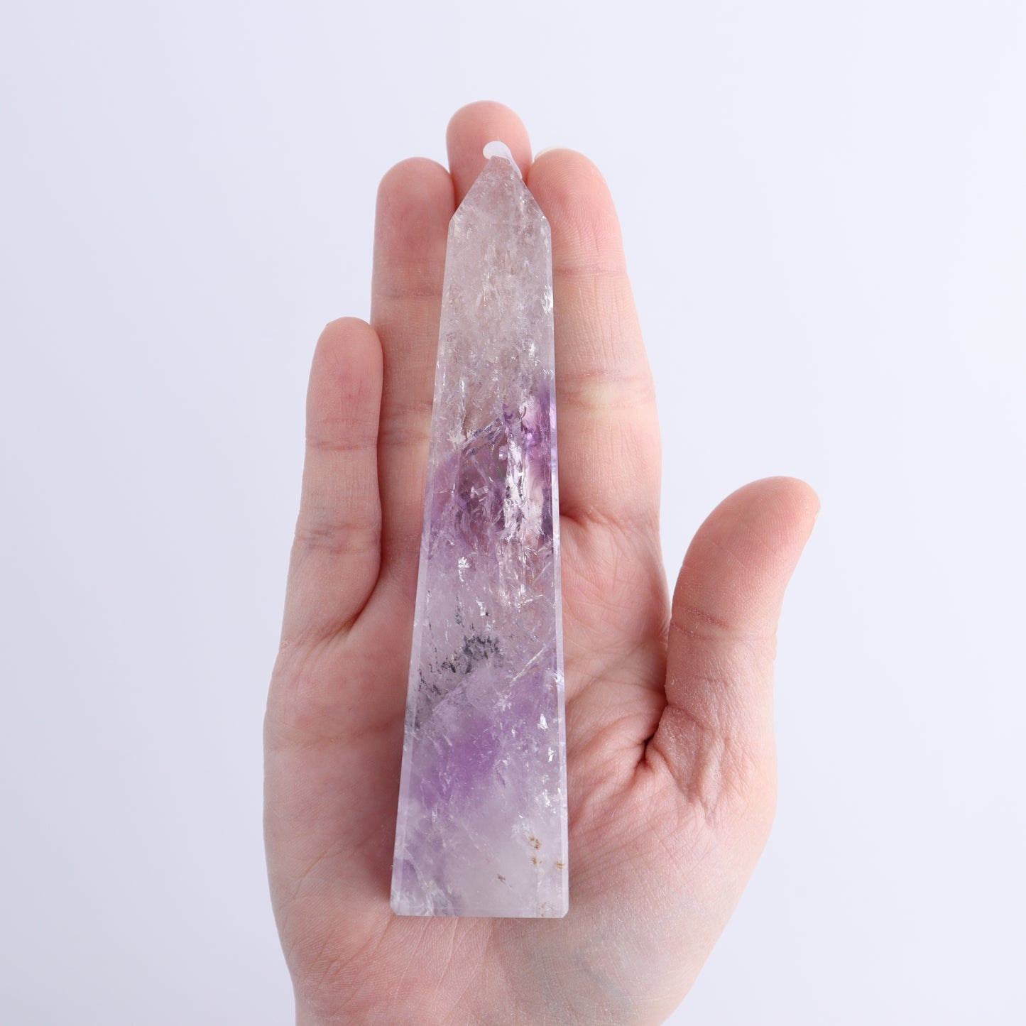 Amethyst Obelisks Set of 6 - Expert Wholesale and Supplier of Wholesale Crystals & Bulk Gemstones, ["Amethyst","Brazil","Obelisk"]