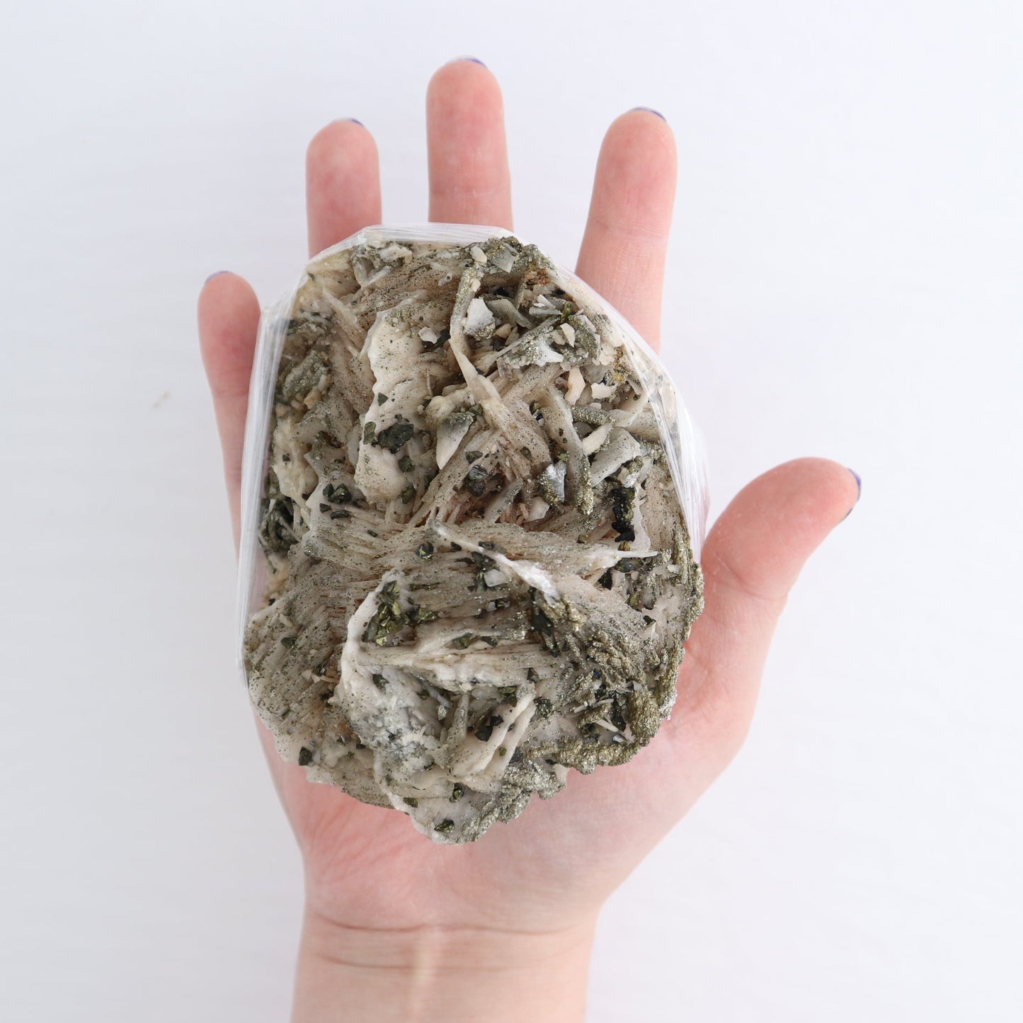 Mixed Minerals Flat from Morocco