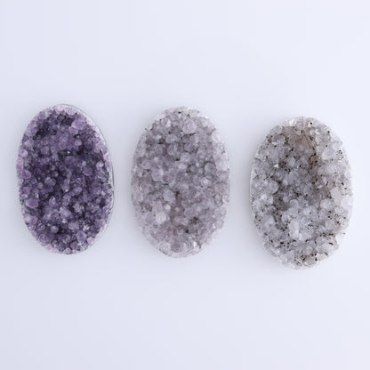 Uruguay Amethyst Cabs Set of 3 - Expert Wholesale and Supplier of Wholesale Crystals & Bulk Gemstones, ["Amethyst","Cabs","close_50","Uruguay"]