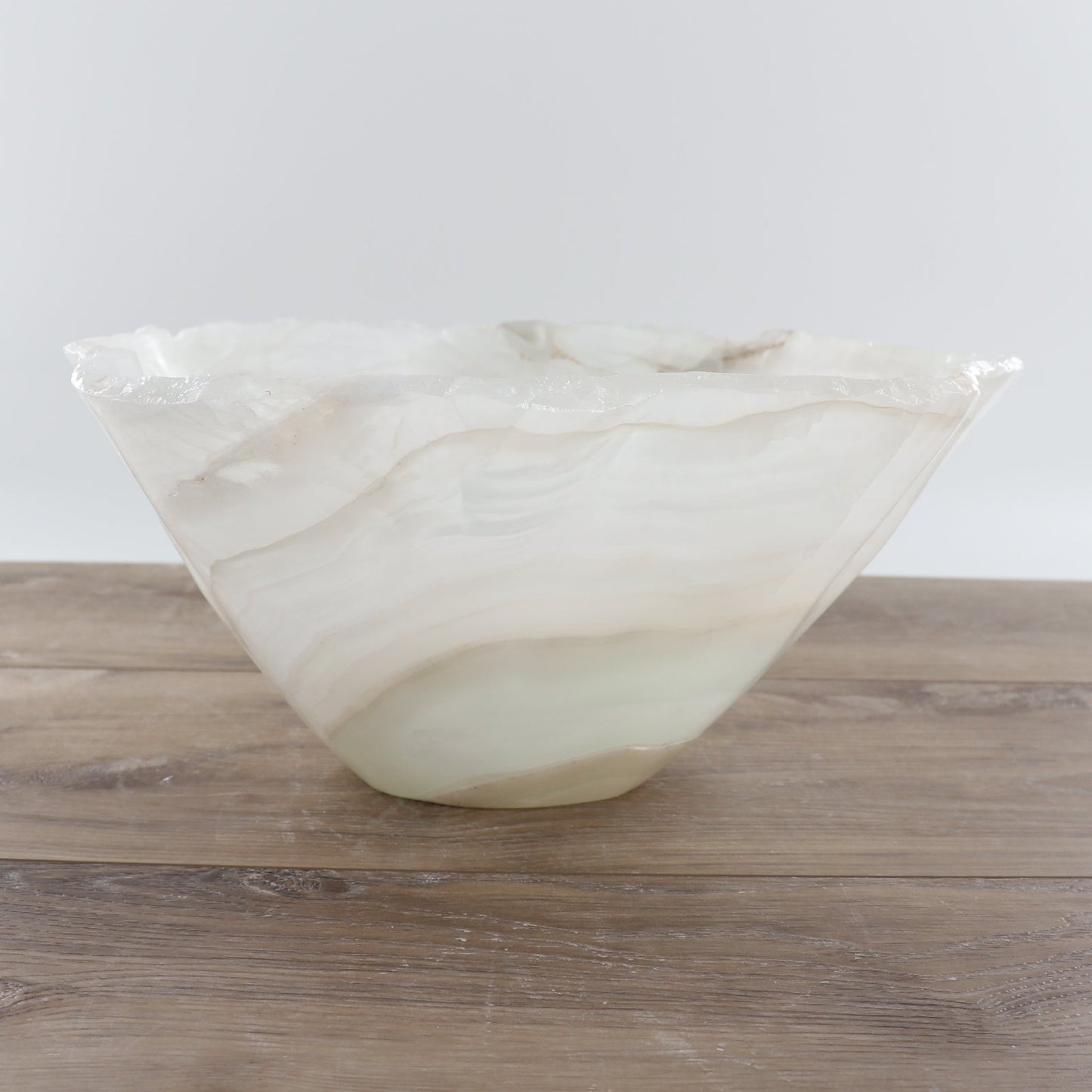 Mexican Onyx/Calcite Bowl 15"