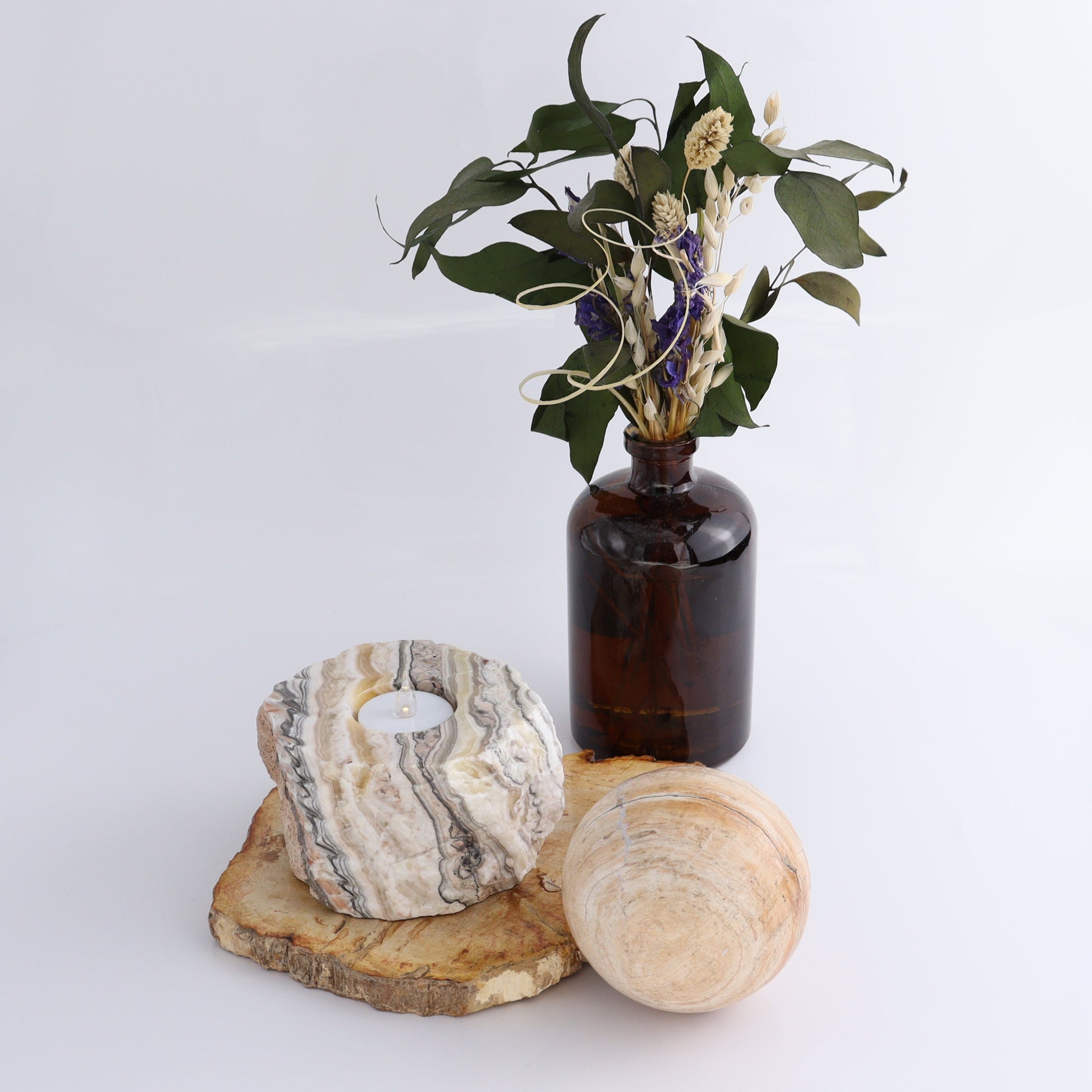 Zebra Onyx Candle Holder Rough - Expert Wholesale and Supplier of Wholesale Crystals & Bulk Gemstones, ["Candle Holder","Catalog Onyx","Mexico","onyx","Zebra Onyx"]