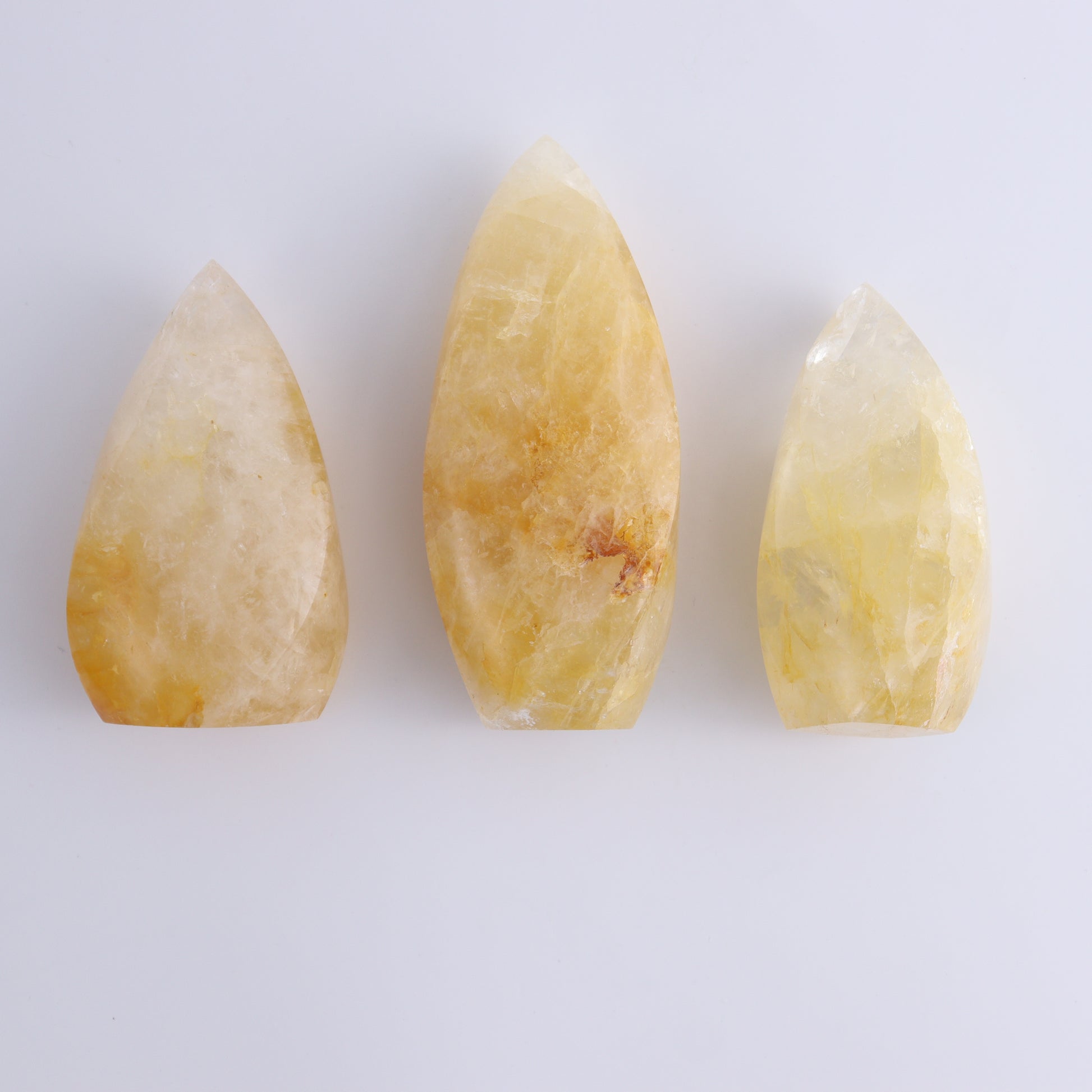 Golden Healer Flames Set of 6 - Expert Wholesale and Supplier of Wholesale Crystals & Bulk Gemstones, ["Brazil","flames","Golden Healer"]