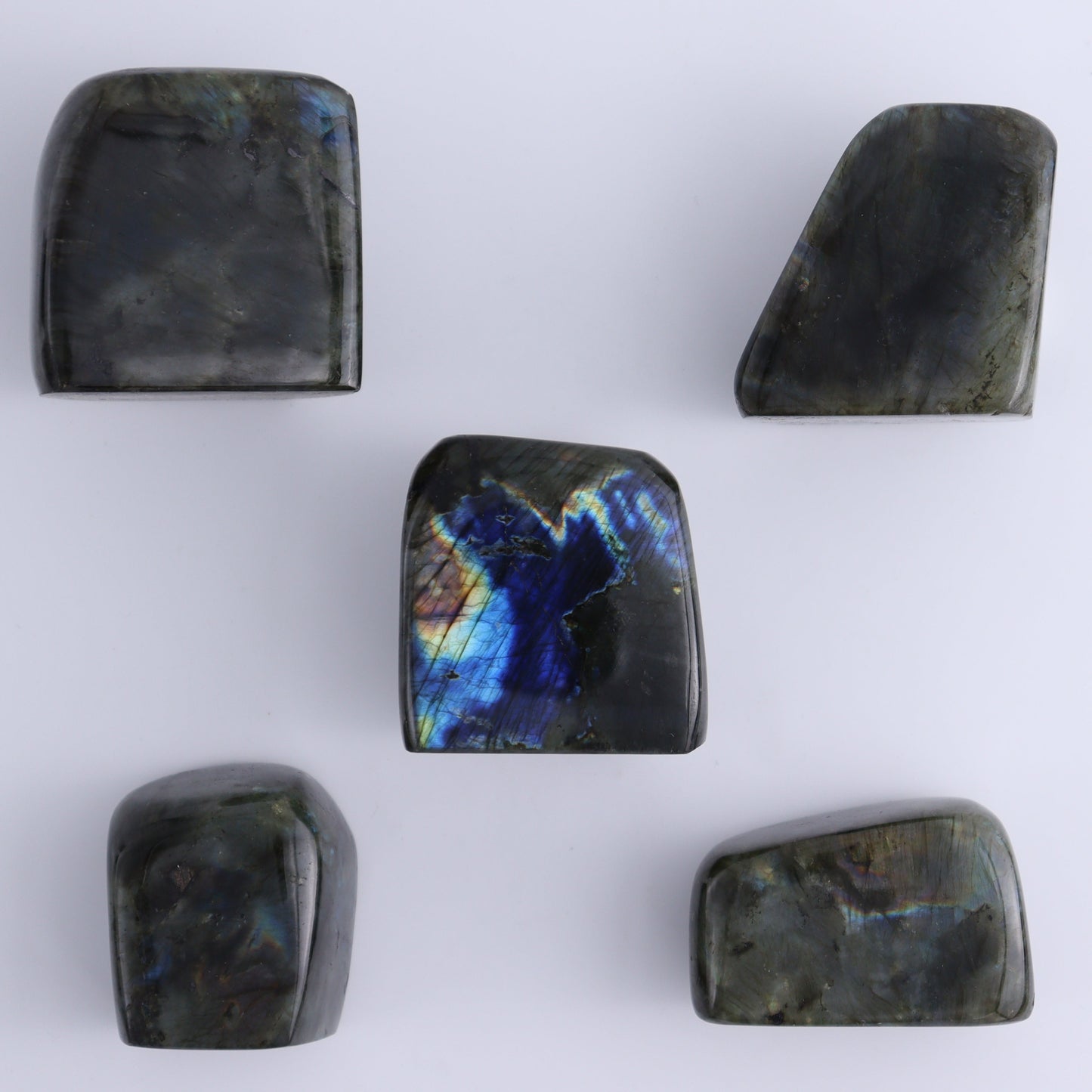 Labradorite Freeform Set of 10 - Expert Wholesale and Supplier of Wholesale Crystals & Bulk Gemstones, ["Freeforms","Labradorite","Madagascar"]