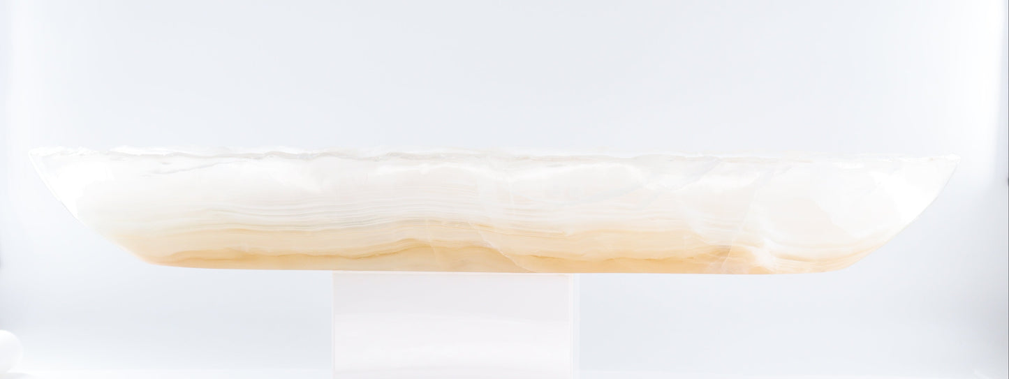Onyx Canoe Bowl - Expert Wholesale and Supplier of Wholesale Crystals & Bulk Gemstones, ["Bowls","canoe","Mexico","onyx"]