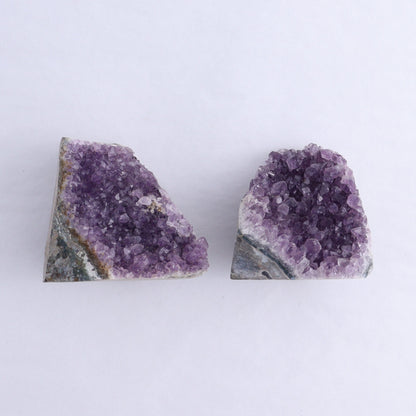 Uruguay Amethyst Cut Base Set of 8 - Expert Wholesale and Supplier of Wholesale Crystals & Bulk Gemstones, ["Amethyst","Cut Base","Uruguay"]
