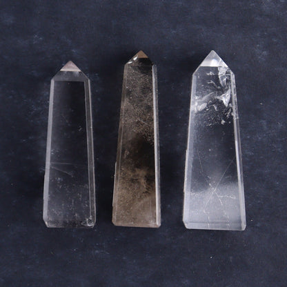Quartz Towers Set of 14 - Expert Wholesale and Supplier of Wholesale Crystals & Bulk Gemstones, ["Brazil","Clear Quartz","Points","Quartz","Towers"]