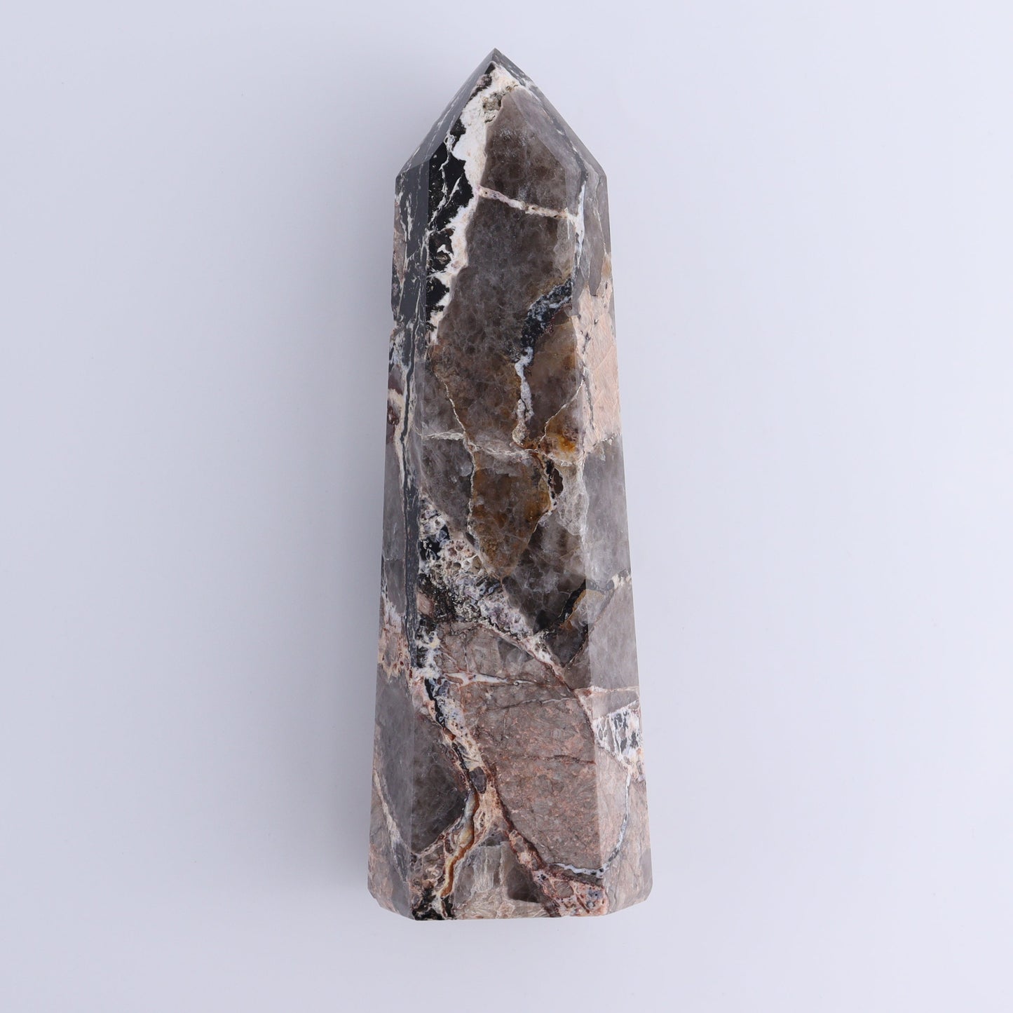 Mosaic Quartz Towers Set of 3 - Expert Wholesale and Supplier of Wholesale Crystals & Bulk Gemstones, ["Brazil","Mosaic Quartz","Quartz","Towers"]