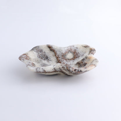 One Bowl Mexican Onyx/Calcite Splash Black & White - Expert Wholesale and Supplier of Wholesale Crystals & Bulk Gemstones, ["bowl","Calcite","Catalog Onyx","Decorative Dish","Mexico","onyx"]