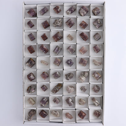 Purple Aragonite Set of 54 - Expert Wholesale and Supplier of Wholesale Crystals & Bulk Gemstones, ["aragonite","Purple Aragonite","Spain"]