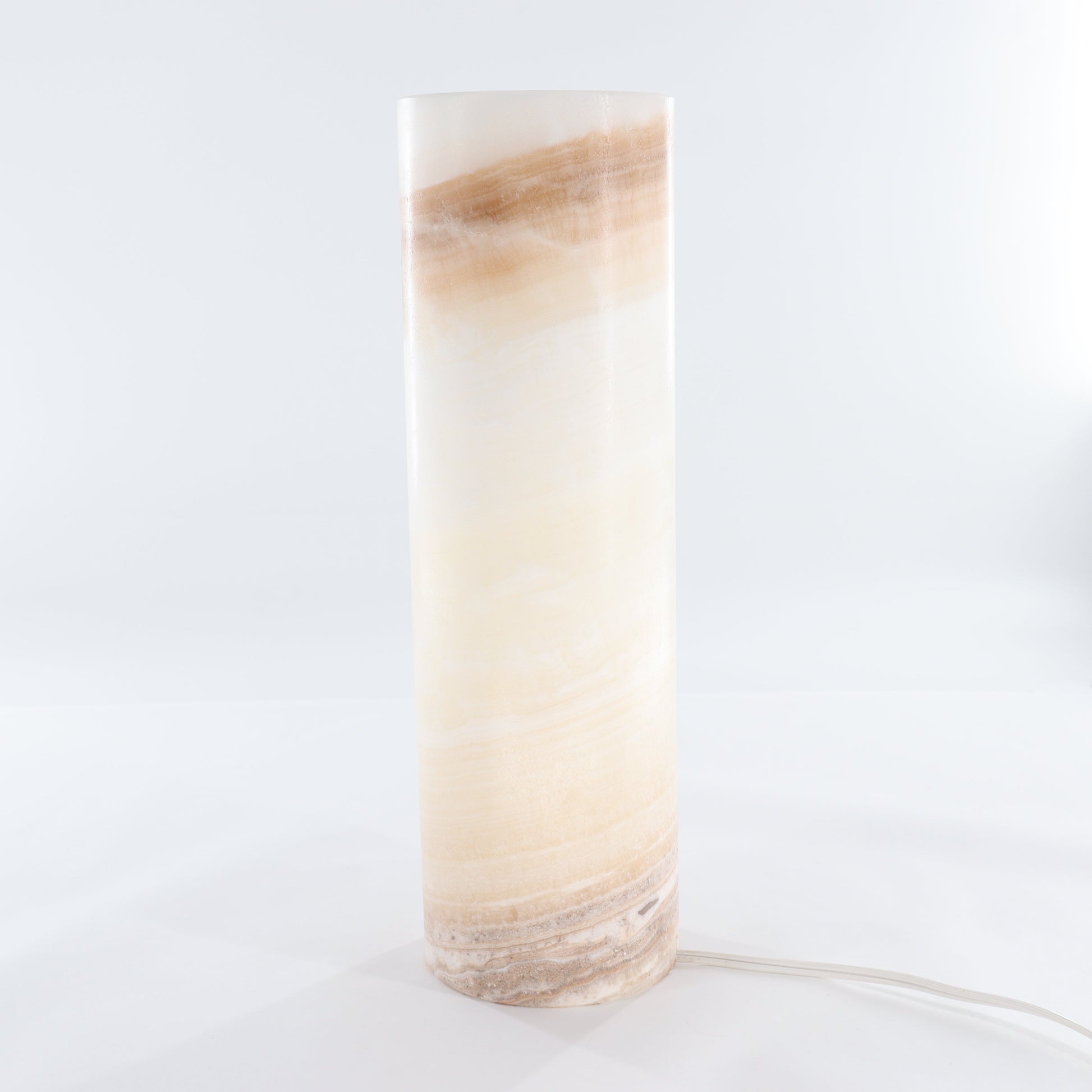 One White & Honey Onyx Lamp Blind - Expert Wholesale and Supplier of Wholesale Crystals & Bulk Gemstones, ["Lamps","Mexico","onyx"]