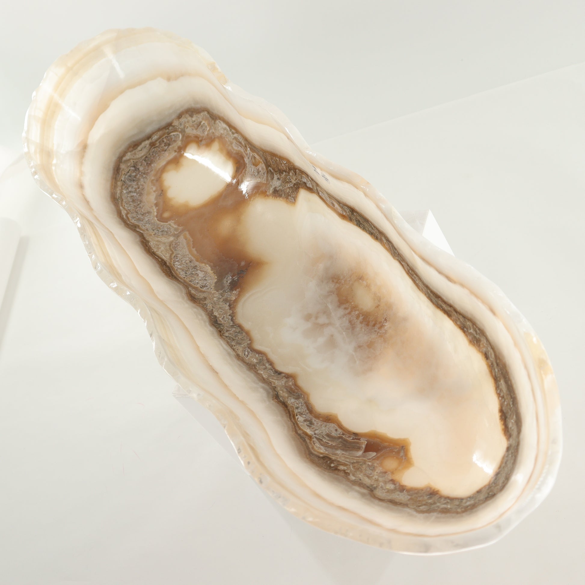 Onyx Canoe Bowl - Expert Wholesale and Supplier of Wholesale Crystals & Bulk Gemstones, ["Bowls","canoe","Mexico","onyx"]