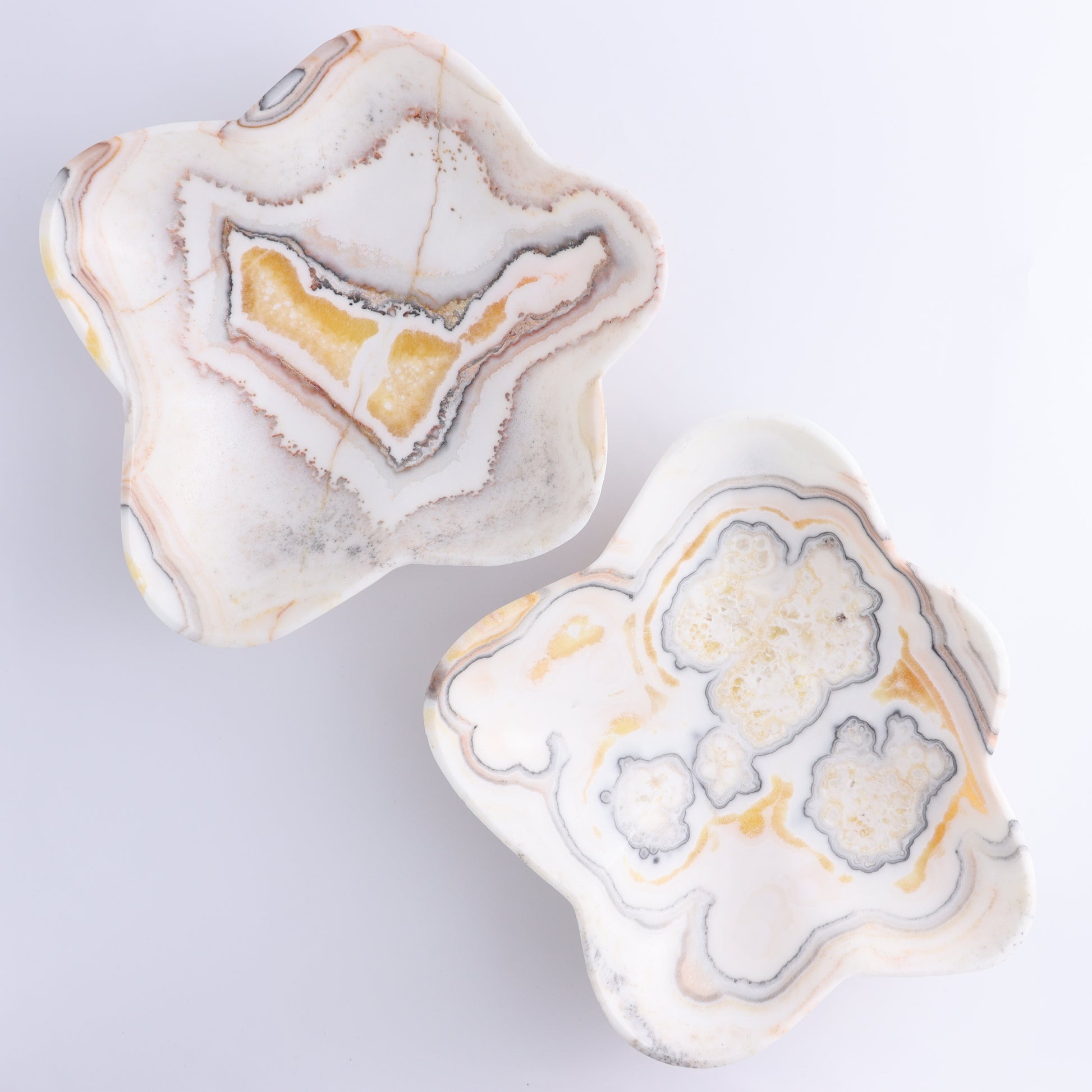 One Bowl Mexican Onyx/Calcite White Zebra - Expert Wholesale and Supplier of Wholesale Crystals & Bulk Gemstones, ["bowl","Calcite","Catalog Onyx","Decorative Dish","Mexico","onyx"]