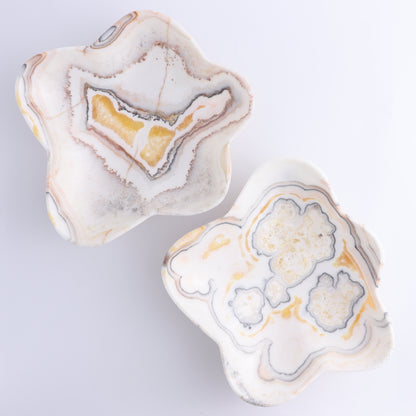 One Bowl Mexican Onyx/Calcite White Zebra - Expert Wholesale and Supplier of Wholesale Crystals & Bulk Gemstones, ["bowl","Calcite","Catalog Onyx","Decorative Dish","Mexico","onyx"]