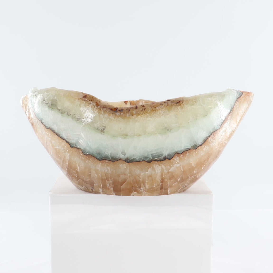 Mexican Onyx/Calcite Bowl 12"