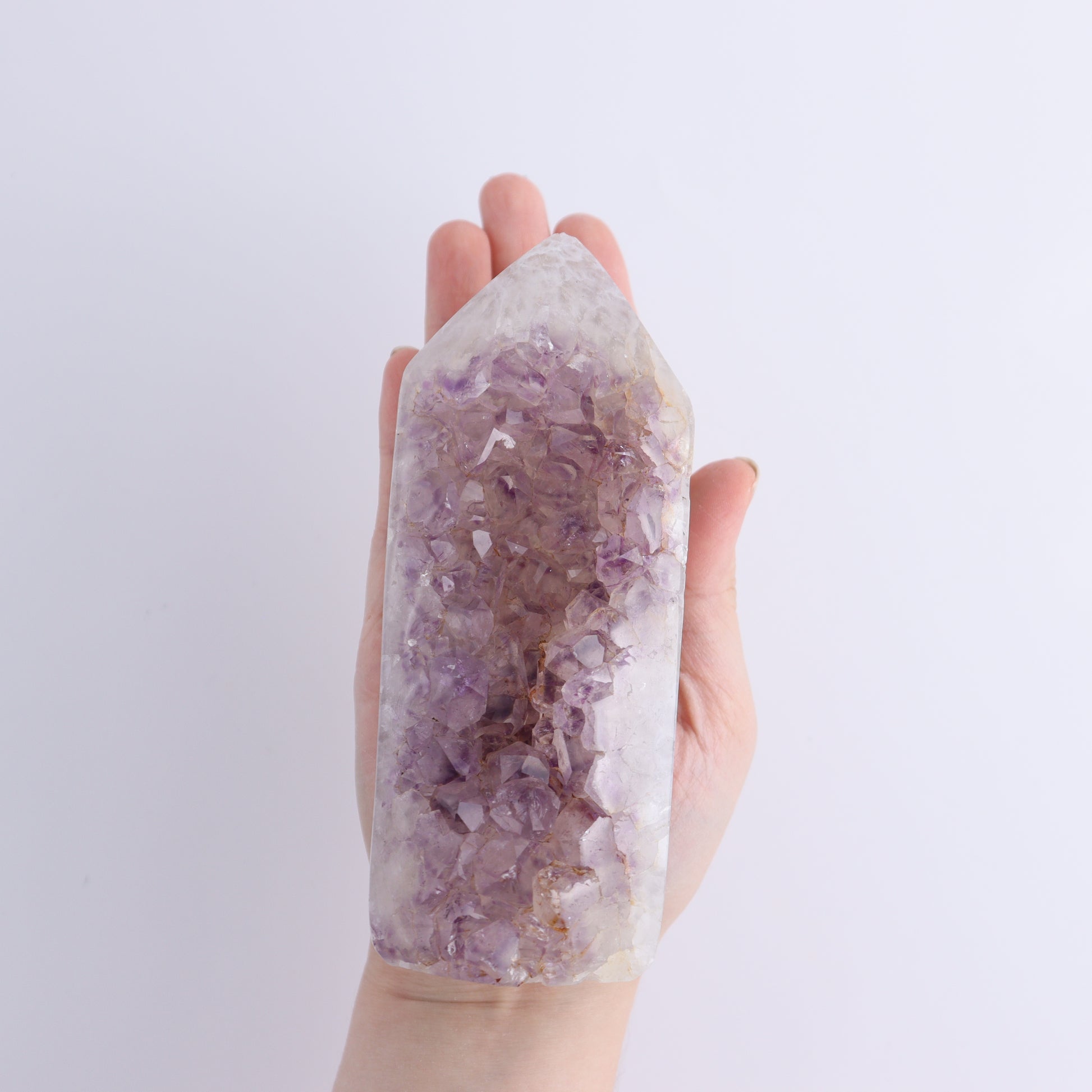 Uruguay Amethyst Towers Set of 4 - Expert Wholesale and Supplier of Wholesale Crystals & Bulk Gemstones, ["Amethyst","Towers","Uruguay"]