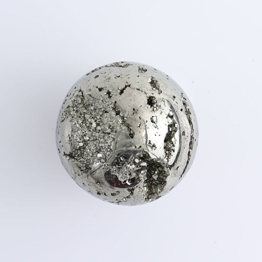 Pyrite Spheres Set of 4