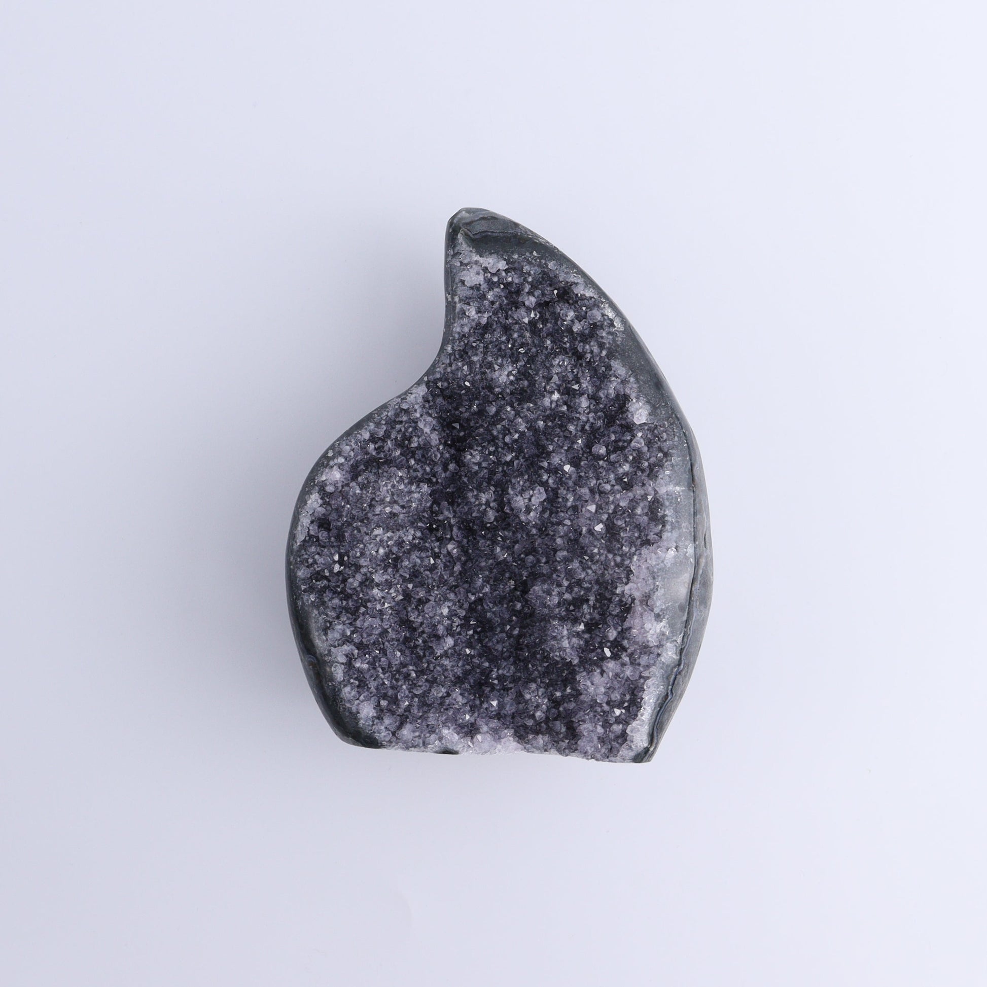Uruguay Druzy Amethyst Flames Set of 3 - Expert Wholesale and Supplier of Wholesale Crystals & Bulk Gemstones, ["Amethyst","flames","Uruguay"]