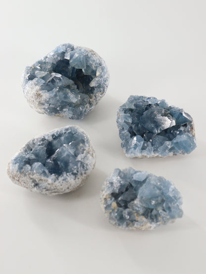 Celestite Clusters Set of 4 - Expert Wholesale and Supplier of Wholesale Crystals & Bulk Gemstones, []