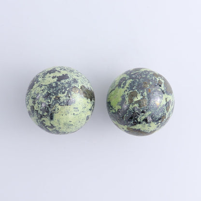 Serpentine Spheres Set of 5