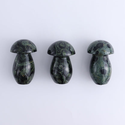 Kambaba Jasper Mushrooms Set of 7