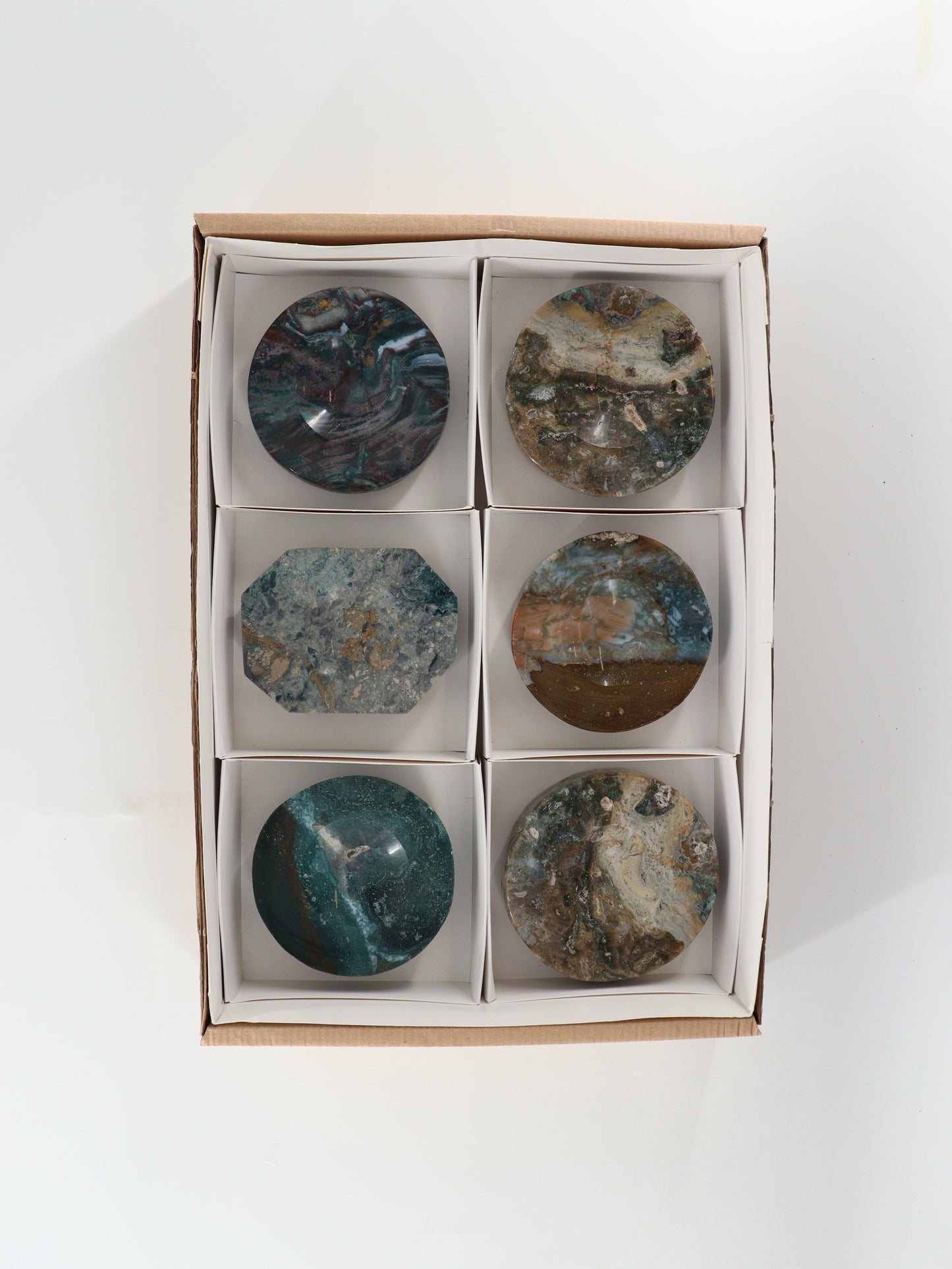 Ocean Jasper Bowls Set of 6