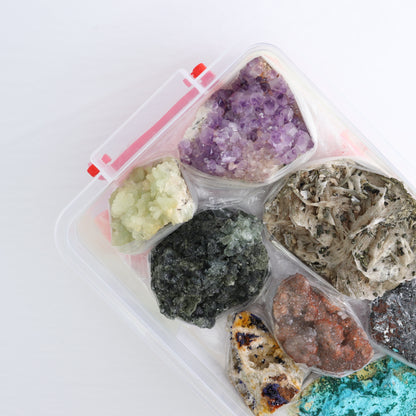 Mixed Minerals Flat from Morocco