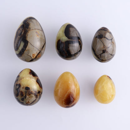 Septarian Eggs Set of 6 - Expert Wholesale and Supplier of Wholesale Crystals & Bulk Gemstones, ["Eggs","Madagascar","Septarian"]