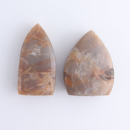Peach Moonstone Freeform Set of 6 | Mi Esperanza Minerals | Supplier of Crystals and Onyx