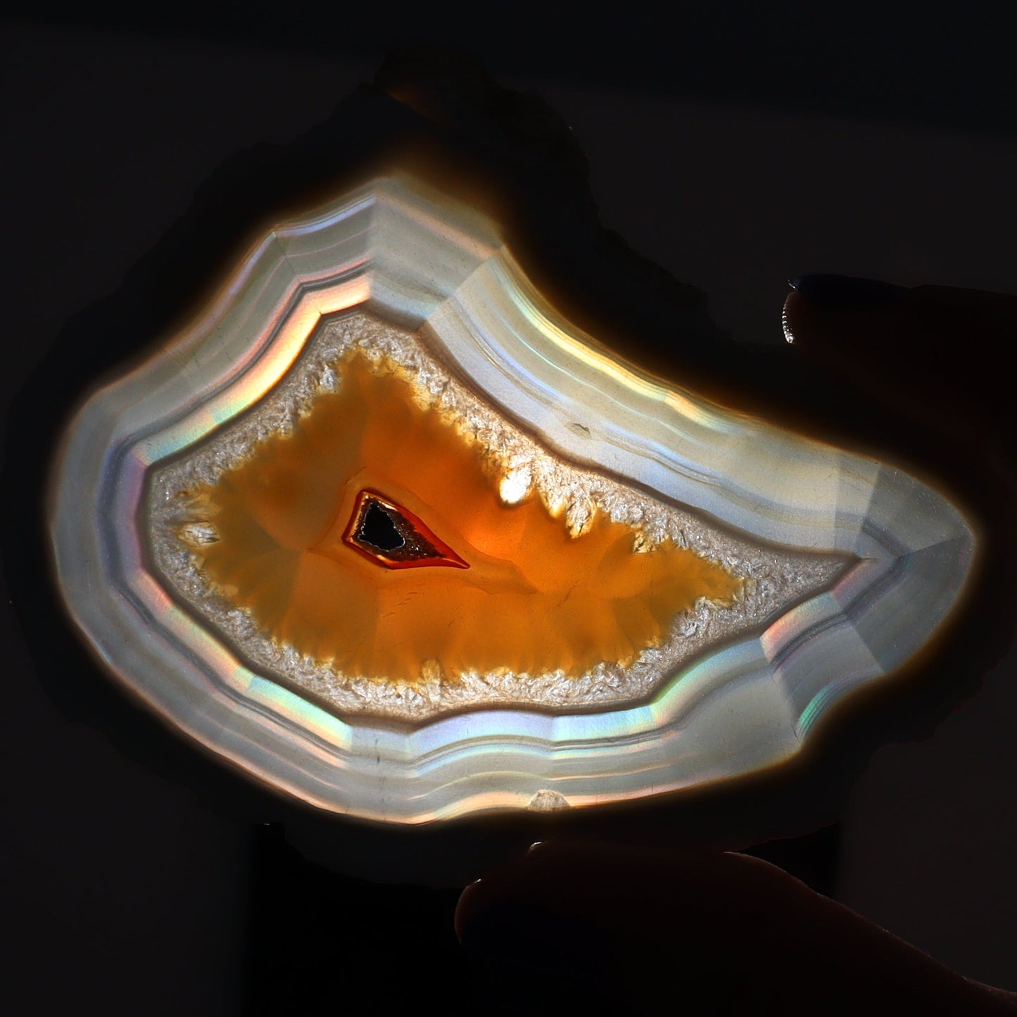 Iris Agate Slices Set of 6 - Expert Wholesale and Supplier of Wholesale Crystals & Bulk Gemstones, ["Agate","Iris Agate","Slices and Slabs"]