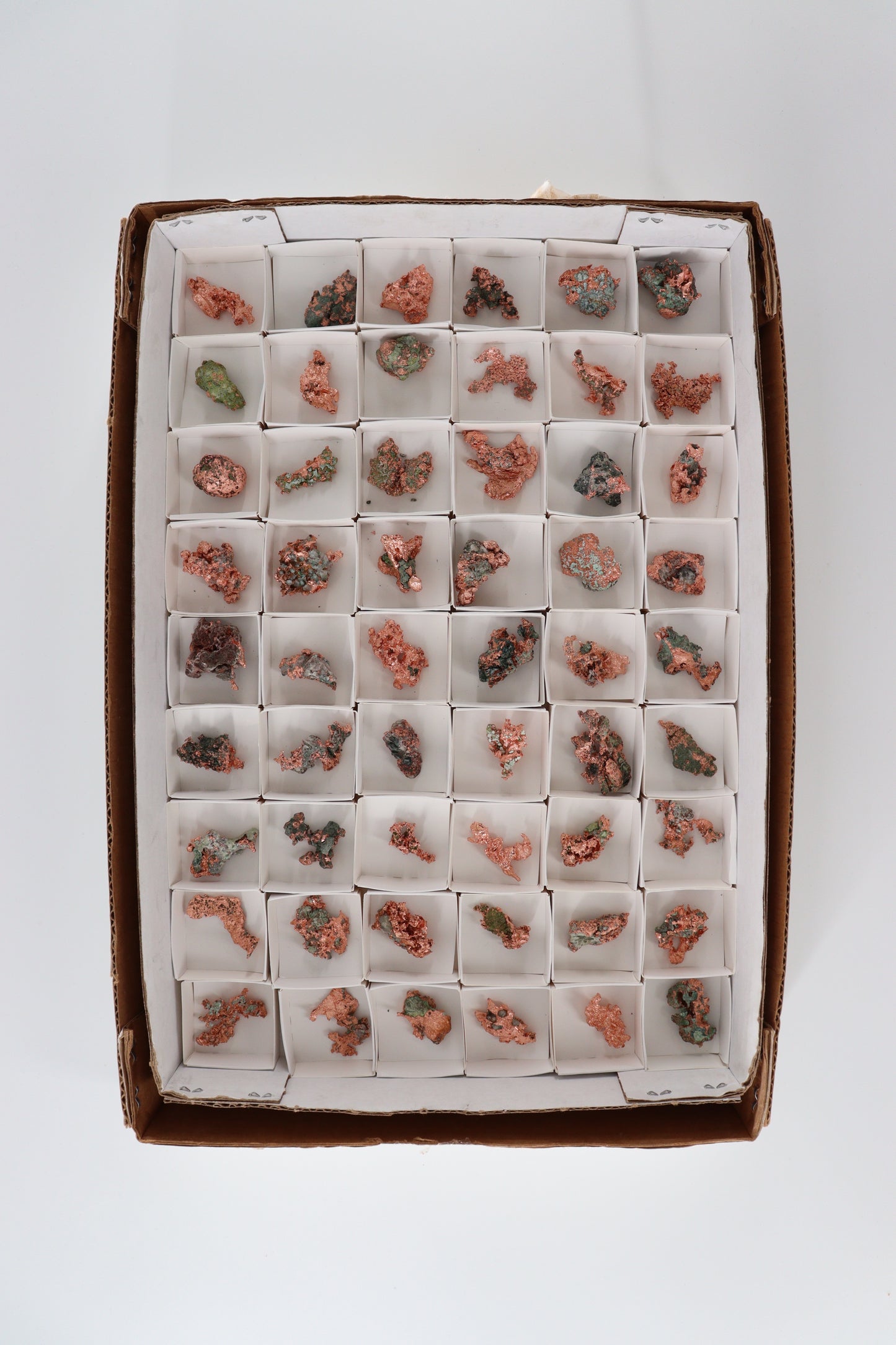 Native Copper 54pc Flat from Michigan - Expert Wholesale and Supplier of Wholesale Crystals & Bulk Gemstones, []