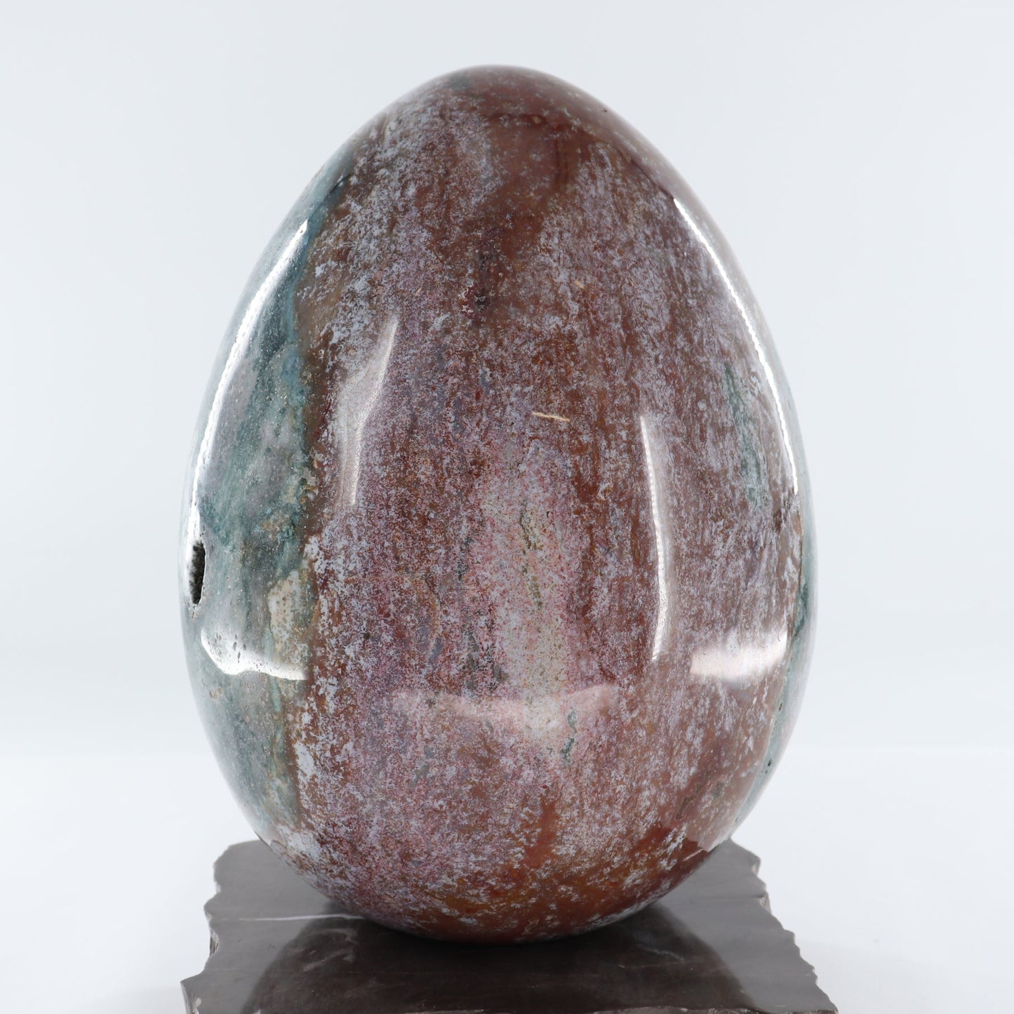 Large Ocean Jasper Egg (Stand NOT included)