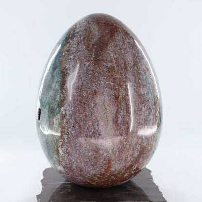 Large Ocean Jasper Egg (Stand NOT included)