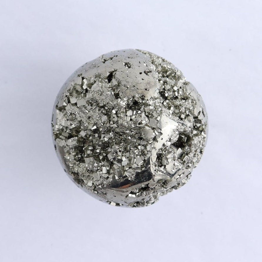 Pyrite Spheres Set of 4