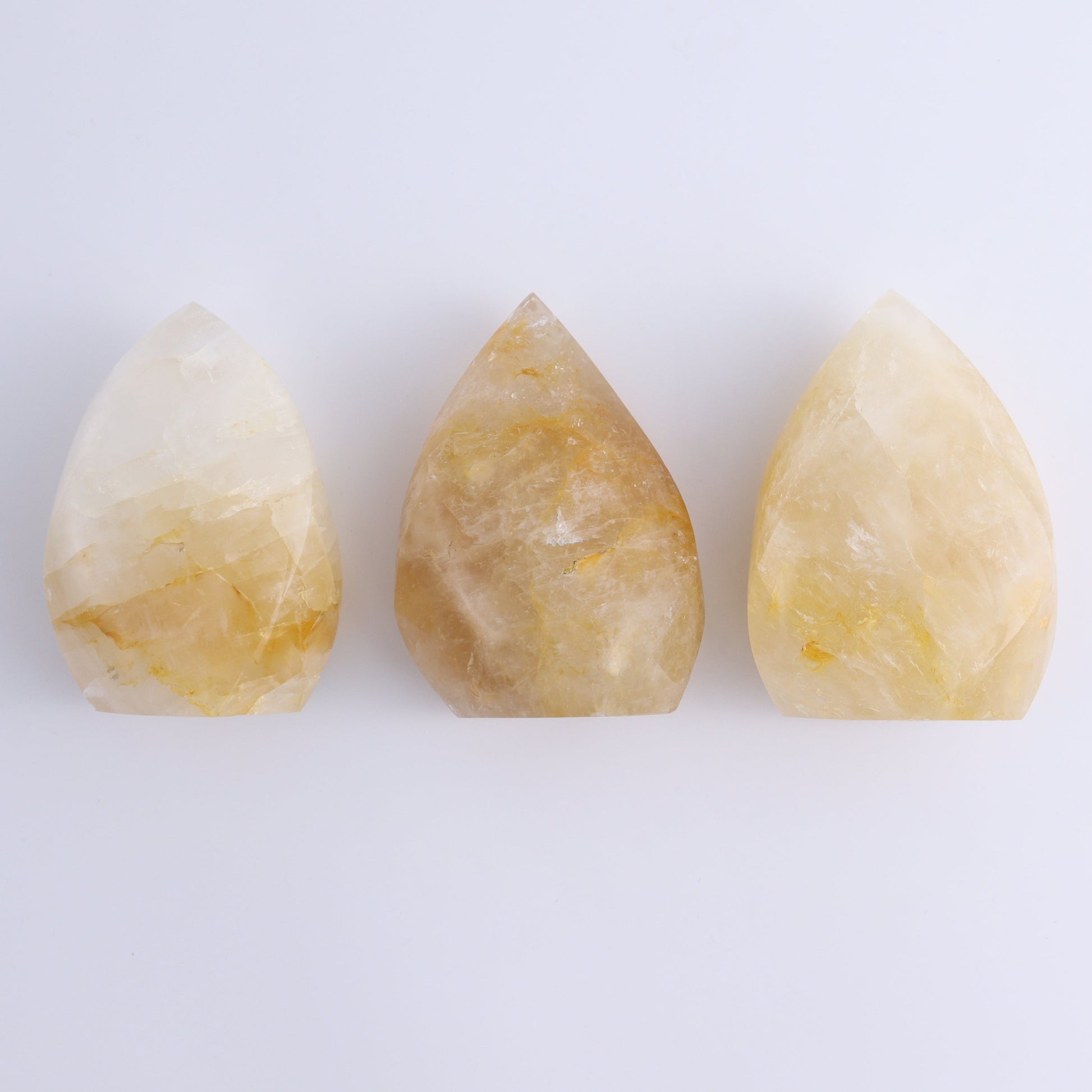 Golden Healer Flames Set of 6 - Expert Wholesale and Supplier of Wholesale Crystals & Bulk Gemstones, ["Brazil","flames","Golden Healer"]