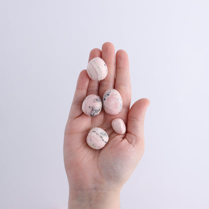 Rhodonite Tumbles 1 kg Set - Expert Wholesale and Supplier of Wholesale Crystals & Bulk Gemstones, ["Rhodonite","tumbles"]