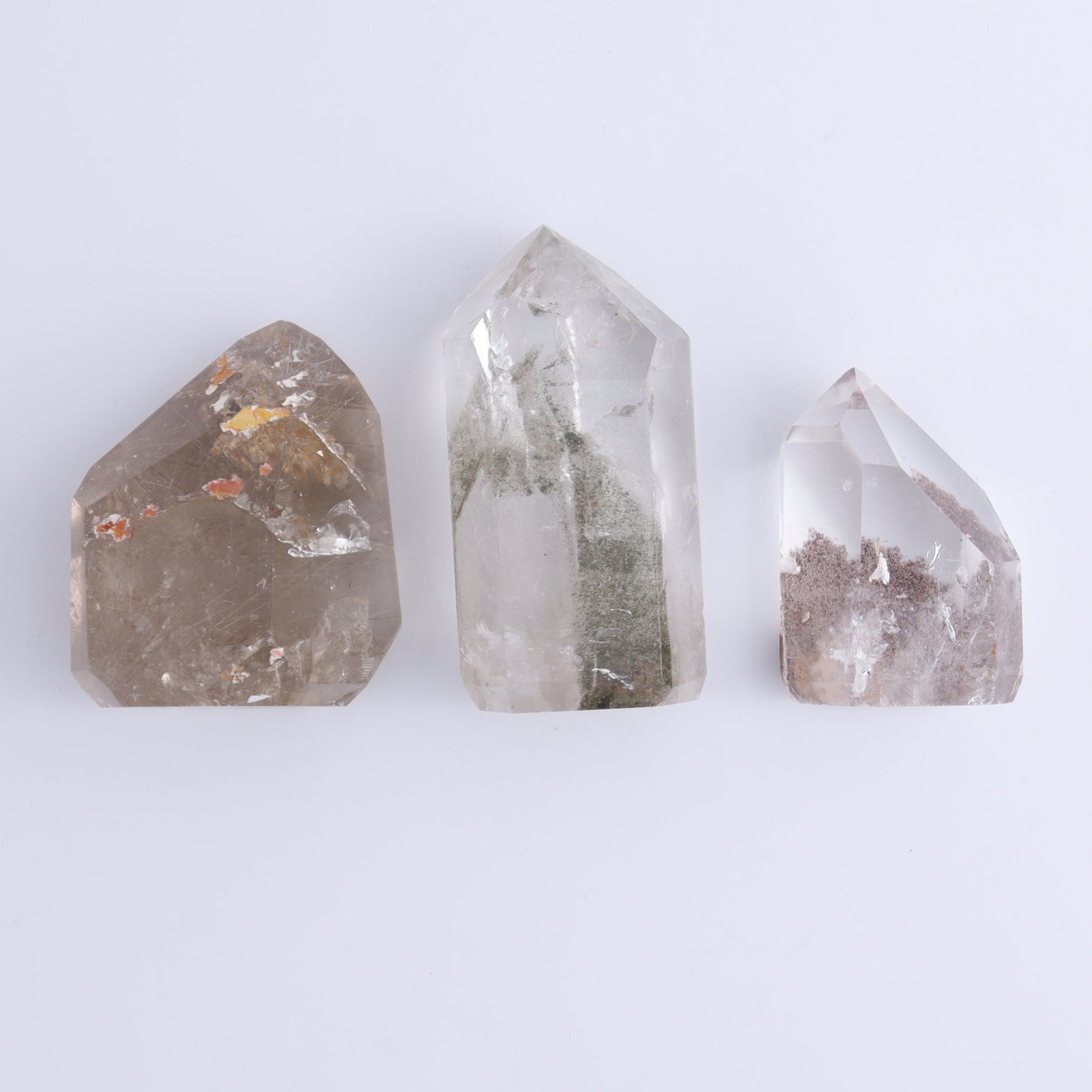 Garden Quartz Towers Set of 20 - Expert Wholesale and Supplier of Wholesale Crystals & Bulk Gemstones, ["Garden Quartz","Quartz","Towers"]