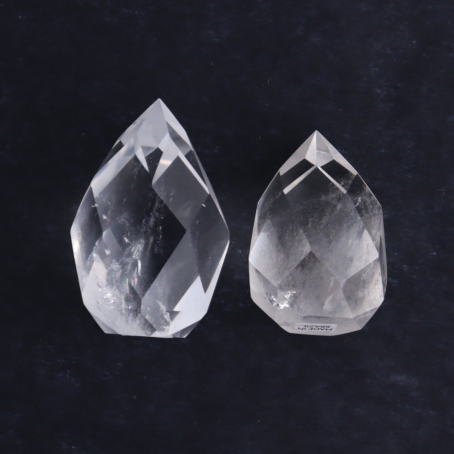 Imperfect Clear Quartz Face Polished Set of 5 - Expert Wholesale and Supplier of Wholesale Crystals & Bulk Gemstones, ["Brazil","Clear Quartz","Face Polished","Quartz"]