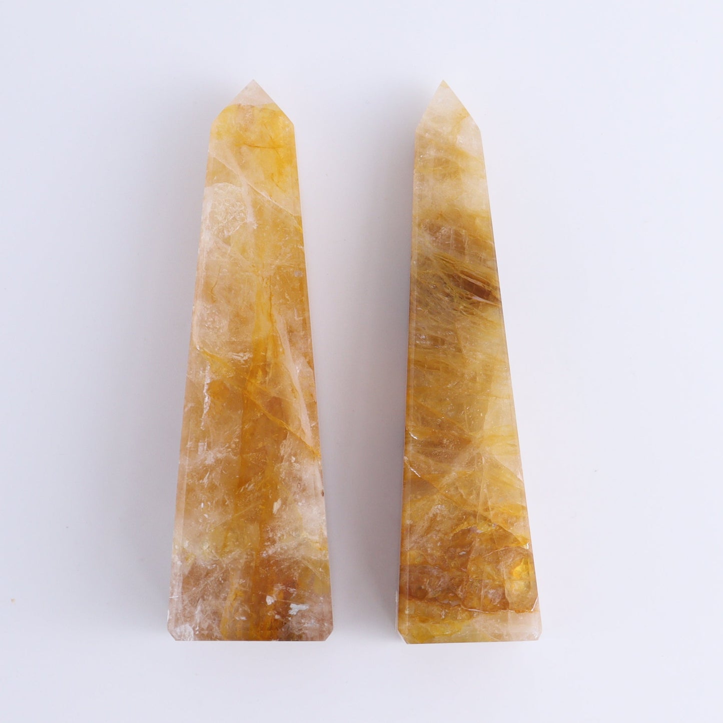 Golden Healer Towers Set of 4 - Expert Wholesale and Supplier of Wholesale Crystals & Bulk Gemstones, ["Brazil","Golden Healer","Towers"]