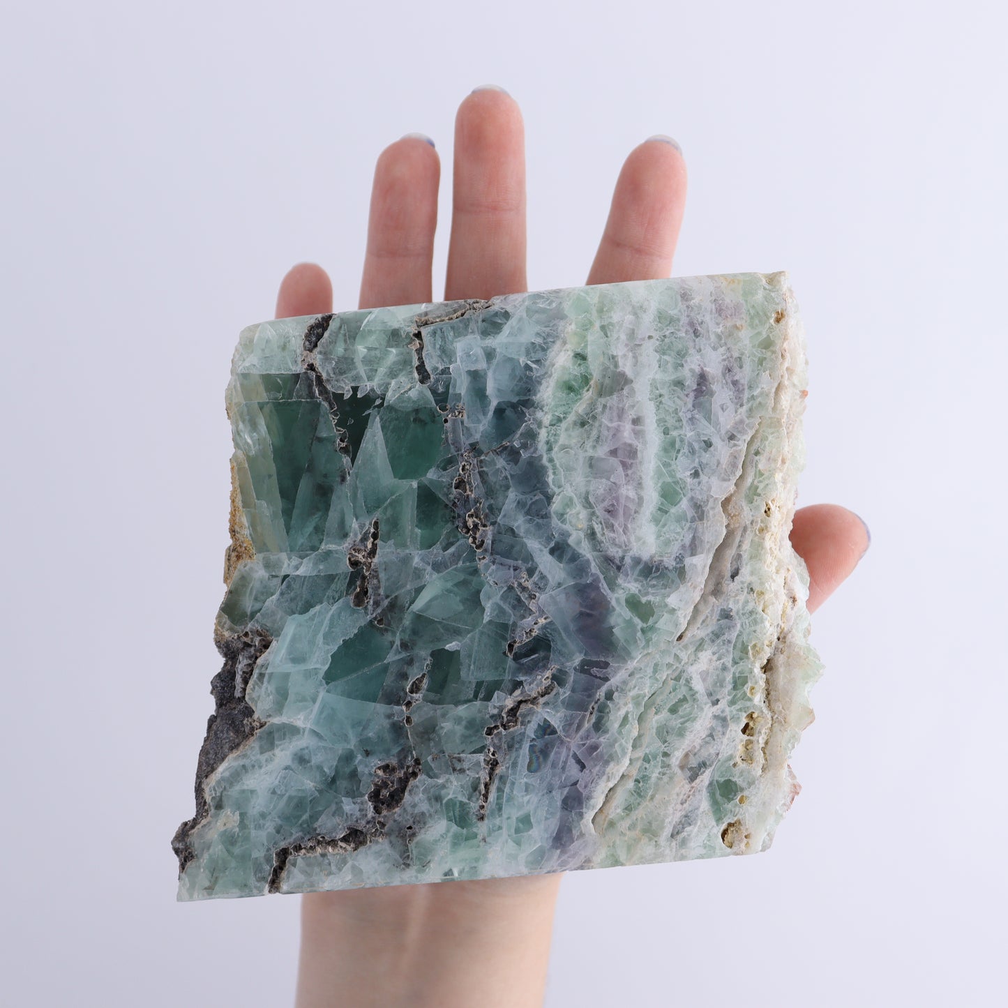 Fluorite Face Polished Set of 3 - Expert Wholesale and Supplier of Wholesale Crystals & Bulk Gemstones, ["Face Polished","Fluorite","Mexico"]