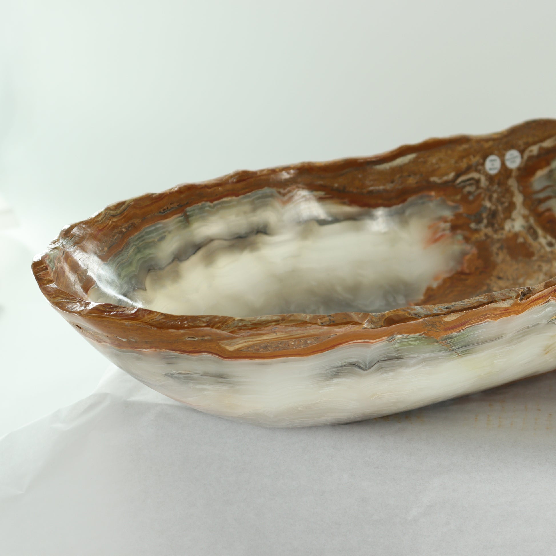 Onyx Canoe Bowl - Expert Wholesale and Supplier of Wholesale Crystals & Bulk Gemstones, ["Bowls","canoe","Mexico","onyx"]