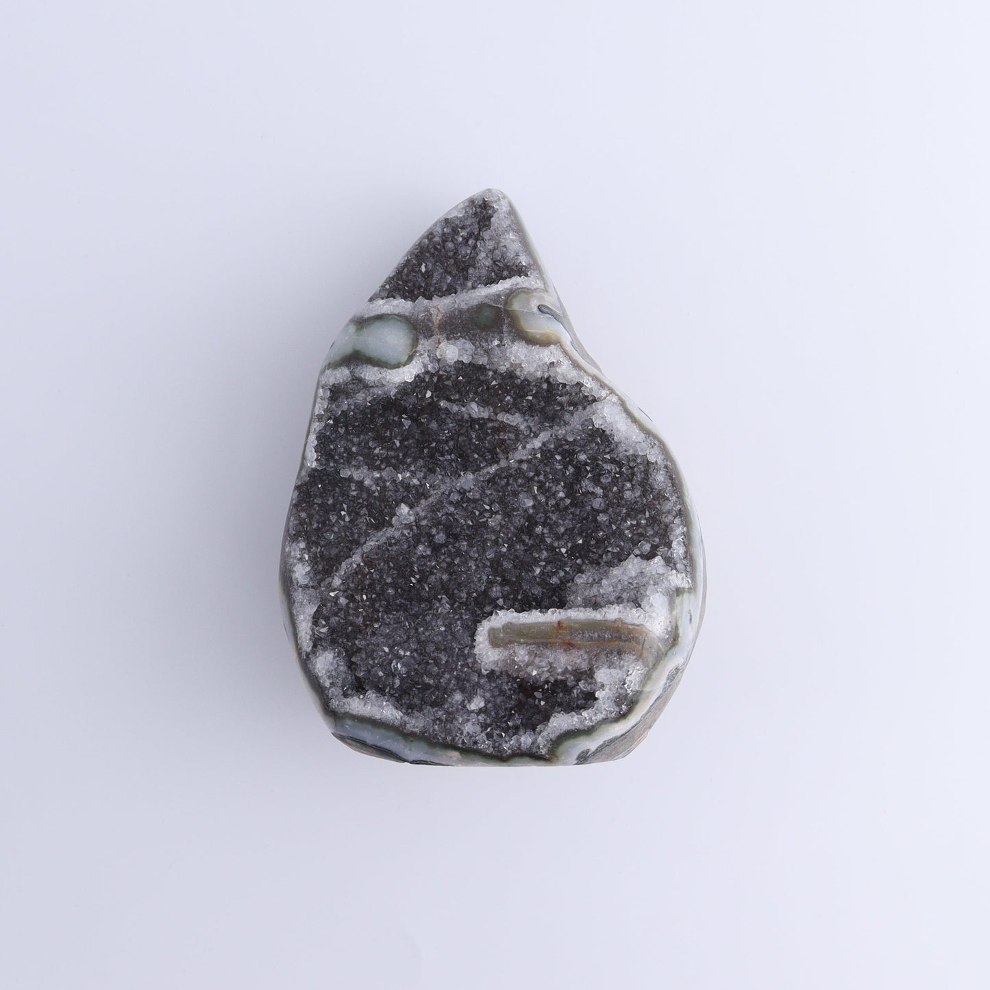 Uruguay Druzy Amethyst Flames Set of 3 - Expert Wholesale and Supplier of Wholesale Crystals & Bulk Gemstones, ["Amethyst","flames","Uruguay"]