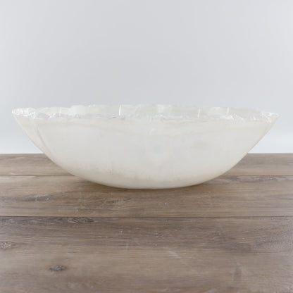 Mexican Onyx/Calcite Bowl 17"